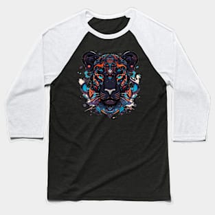 Tribal Panther Baseball T-Shirt